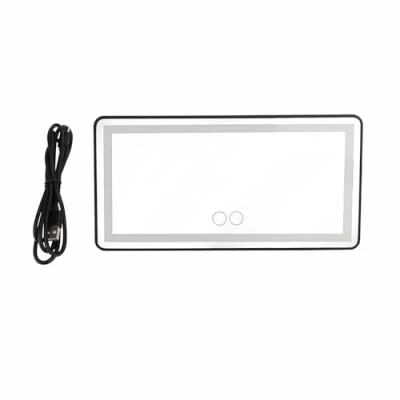 Image of Skyplanet Car Visor Makeup Mirror,Car LED Vanity Mirror for Large Sun Shading Cosmetic Truck SUV Rear View Sun, with Straps