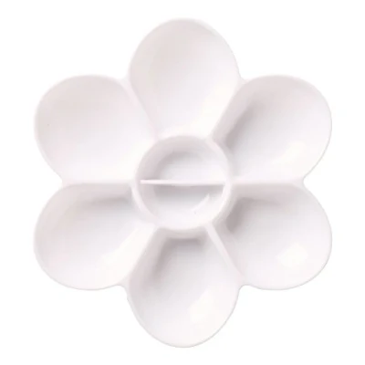 Image of Flower Paint Palette, 17.3 x 2 cm