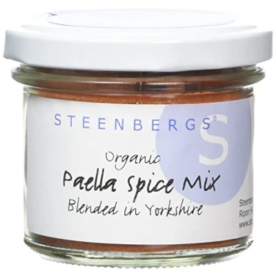 Image of Steenbergs Organic Paella Spice Mix Standard Jar 50g