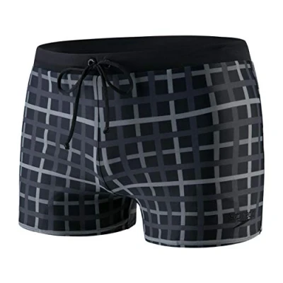 Image of Speedo Men Valmilton Aquashort Black/Oxid Grey/Usa Charc, Size: 38