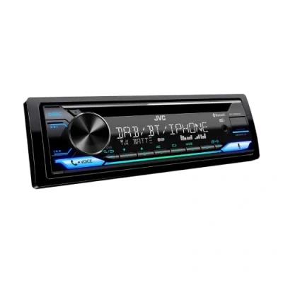 Image of JVC KD DB922BT CD Car Radio with DAB+ and Bluetooth Hands Free Kit (USB, AUX In, 3 x Pre Out 2.5 V, Amazon Alexa, Sound Processor, 4 50 W, VAR Lighting)