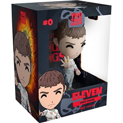 Image of Youtooz Eleven 4.6&quot; inch Vinyl Figure, Detailed Collectible from Stranger Things by Collection