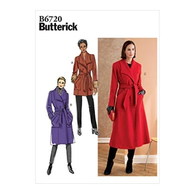 Image of Butterick Paper Pattern B6720XY MISSES OUTERWEAR