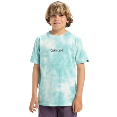 Image of Quiksilver FROG Ritual TEE Youth Unisex Print Tshirt for kids, Size: 14y, Marine blue