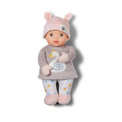 Image of Baby Annabell For babies Sweetie Mauve, Soft 30cm Tall Fabric Doll with Integrated Rattle, Newborns, 710715 Zapf Creation
