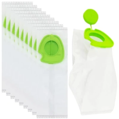 Image of FiTspi 10 Pack Vacuum Dust Bags, Replacement Cleaner Bag for Gtech Pro Bagged ATF301