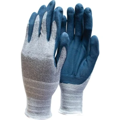 Image of Town and Country Eco Flex Comfort Garden Gloves Blue / Grey L Pack of 1