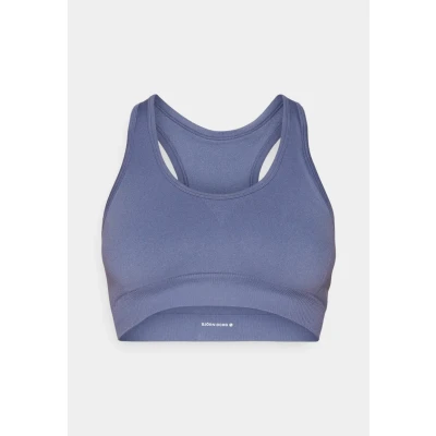 Image of Björn Borg Studio LOW Seamless BRA Light support sports bra, Women&#039;s, Size: L/XL, Nightshadow blue
