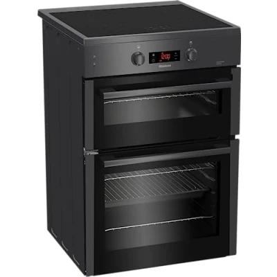 Image of Blomberg HIN651N 60Cm Double Oven Electric Cooker With Induction Hob Anthracite