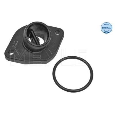 Image of MFL0036 Coolant Flange MEYLE 100 121 1047 Plastic with seal ORIGINAL Quality VOLKSWAGEN: GOLF 4, 3, Polo III Hatchback, SEAT: Leon I Hatchback