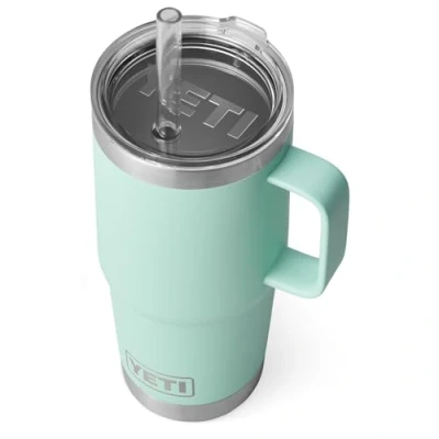 Image of YETI Rambler Straw Mug, Seafoam, 25oz