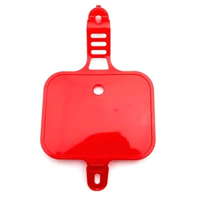 Image of Pitbike CRF50 Frame Plastic Number Board In Red Fits 50cc 110cc 125cc Dirtbike