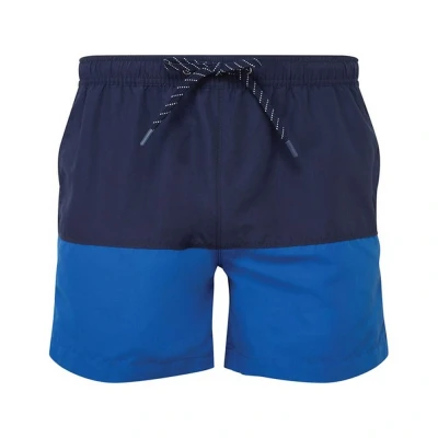 Image of Asquith &amp; Fox Mens Swim Shorts (Navy/Royal Blue) Size X Large