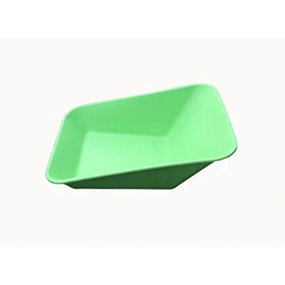 Image of KetoPlastics WHEEL BARROW LIME GREEN REPLACEMENT PLASTIC BODY 85LITRE/ NO HOLES MADE IN UK