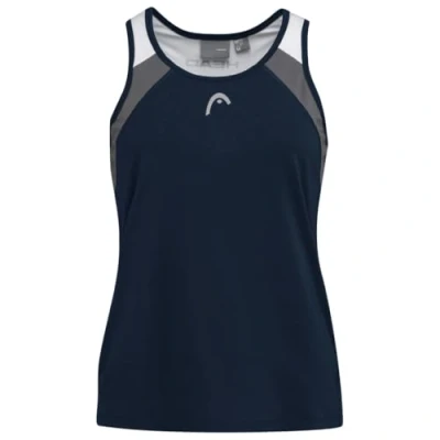 Image of HEAD Women&#039;s Club 22 Tank Top, Tennis Shirt, Dark Blue, Medium