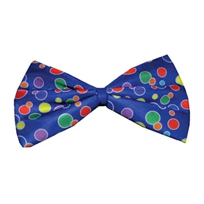 Image of Dress Up America Blue Clown Bowtie