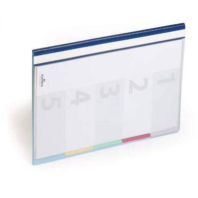 Image of Durable 255706 Divisoflex Organiser File PVC A4 Blue