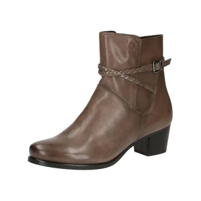 Image of CAPRICE Women&#039;s Boot Heel 9 25309 43 Ankle, Taupe Nappa, 7.5 UK