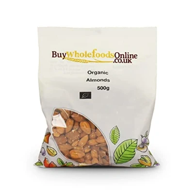 Image of Organic Almonds 500g (BWFO)