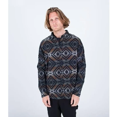 Image of Long sleeve shirt men Portland Organic Flannel