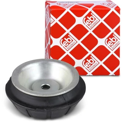 Image of 71742680, 71747291 Top strut mount FEBI BILSTEIN 171350 Front Axle Left, Right without ball bearing Elastomer SUZUKI: SX4 I Hatchback