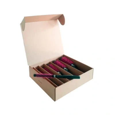 Image of TEK Professional Line Ceramik Oxy Roll Brushes Kit, for All Hair Types Made in Italy
