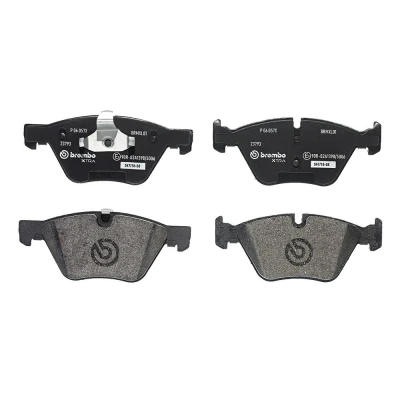 Image of 34112339267, 34112339268, 34116763617, 34116763618, 34116797858 Brake pad set BREMBO P 06 057X BMW: 5 Saloon, Touring, X1