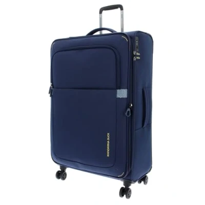 Image of Mandarina Duck Smile &amp; Go Large Expandable Dress Suitcase 77 cm Blue, cm,