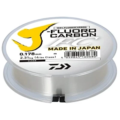 Image of Daiwa J Fluorocarbon Transparant 100m 0.352mm