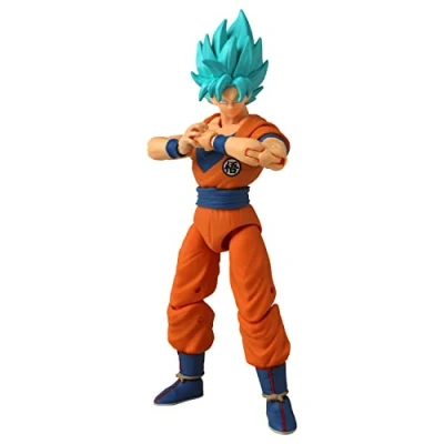 Image of BANDAI Dragon Ball Stars Super Saiyan God Blue Ver. 2 Goku Action Figure