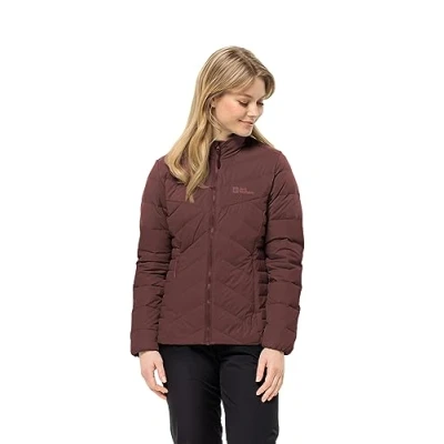 Image of Jack Wolfskin Women&#039;s Tundra Down JKT W Jacket, Dark Maroon, XL