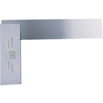 Image of Moore &amp; Wright 4004 Engineer&#039;s Square Grade B 100mm (4in)