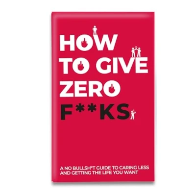 Image of Gift Republic How to Give Zero F**cks Card Pack