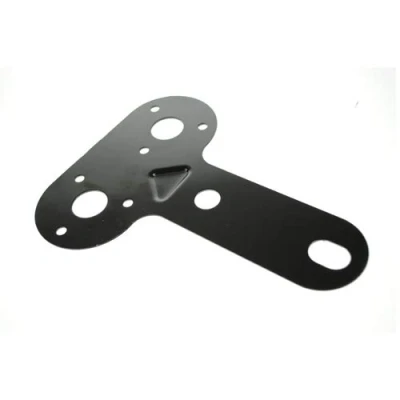 Image of 7 &amp; 13 Pin Towbar Socket Mounting Bracket Plate, Double, Twin, Trailer, Maypole