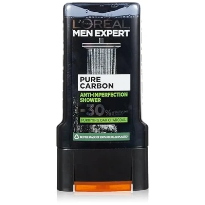 Image of L&#039;Oreal Men Expert Shower Gel 300ml Black Mineral