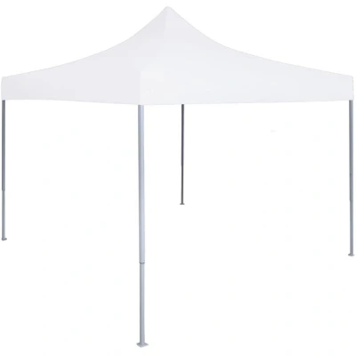 Image of vidaXL Professional Folding Party Tent 2x2 m Steel White