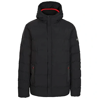 Image of Trespass Mens Habbton Padded Jacket, Black, XL EU