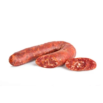 Image of Spicy Sausage, with Chili Pepper, Italian Food by Salumi Pasini, 250 gr