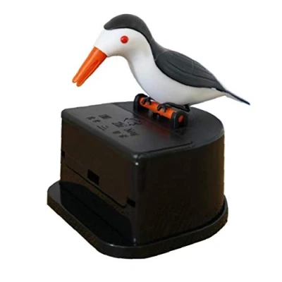 Image of Ruluti Bird Toothpick Dispenser,Automatic Box Holder Cute Woodpecker Case