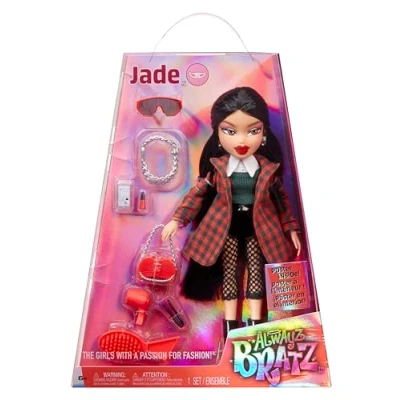 Image of Bratz Alwayz Fashion Doll Jade With 10 Accessories and Poster Kids Toy Great for Ages 6 Older