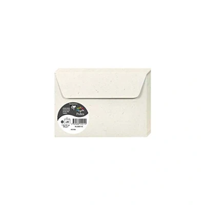 Image of Clairefontaine Ref 55011C Pollen Recycled Envelopes (Pack of 20) C6 (114x162mm) Sized, 120gsm Paper, Printer Compatible, Acid Free Plain Coloured