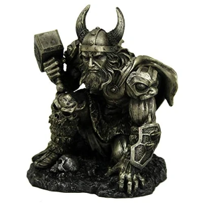 Image of Nemesis Now Thunder of Thor 19cm Figurine, Bronze