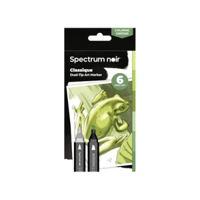 Image of Crafter&#039;s Companion Spectrum Noir Classique 6pc Calming Greens
