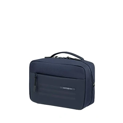 Image of Samsonite Stackd Toilet Kit Toiletry Bag, 24.3 cm, Blue (Navy), Bag