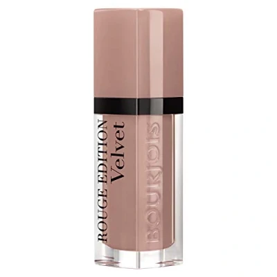 Image of Bourjois Paris Rouge Edition Velvet Lipstick 7.7ml 26 Let It Beige