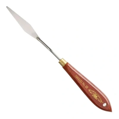 Image of Winsor &amp; Newton 7003151 Painting Knives, Stainless Steel, Transparent, 25 x 15 10 cm