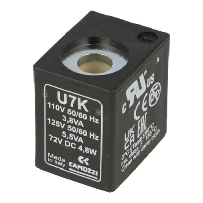 Image of CAMOZZI 110V 50/60HZ 3.5VA U70 Solenoid Coils (Directional Control Valves)