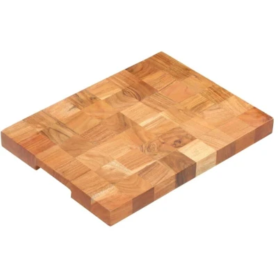 Image of vidaXL Chopping Board 40x30x3.8 cm Solid Acacia Wood