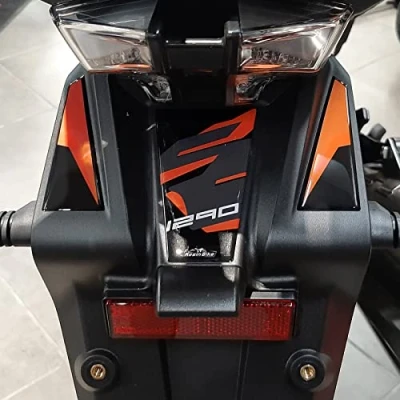 Image of Resin Bike Motorcycle 3D Stickers Compatible with KTM 1290 Super Adventure S 2021. Tail Section Protection from Bumps and Scratches. Gadget Moto