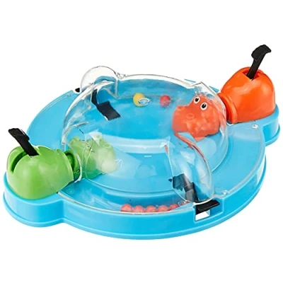 Image of Hasbro Gaming Elefun &amp; Friends Hungry Hippos Grab Go Game